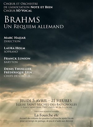 Affiche de Concert Note et Bien
