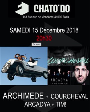 Affiche de Archimède + Courcheval + Arcadya + Tim