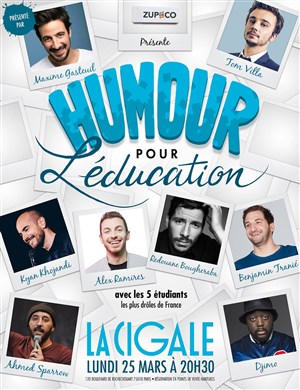 Affiche de Campus Comedy Tour : Humour pour l'Éducation