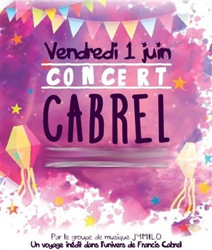 Affiche de Concert Tapas Cabrel