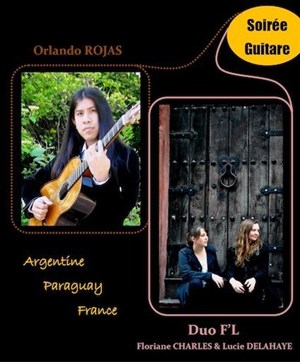 Affiche de Concert duo F'L & Orlando Rojas