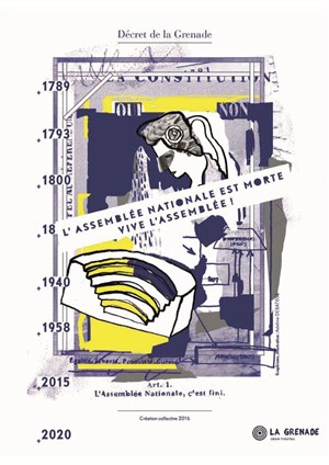 Affiche de L'assemblée nationale est morte, vive l'assemblée !