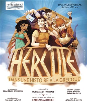 Affiche de Hercule dans une histoire à la grecque