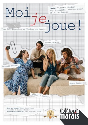 Affiche de Moi je joue !