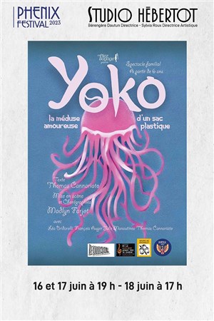 Affiche de Yoko, la méduse amoureuse d'un sac plastique