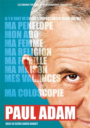 Affiche de Paul Adam