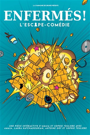 Affiche de Enfermés !