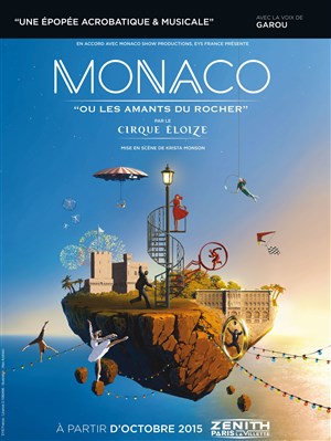 Affiche de Monaco ou les Amants du Rocher