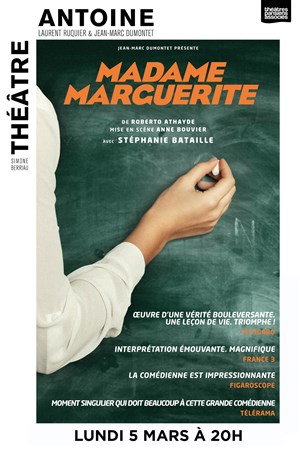 Affiche de Madame Marguerite | avec Stéphanie Bataille - Date unique