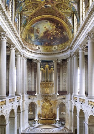 Affiche de Grands Motets pour la Chapelle de Louis XIV