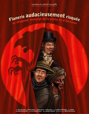 Affiche de Flânerie audacieusement risquée au shogunat immergé de la petite île d'Okinawa