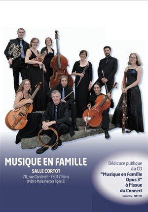 Affiche de Famille clément | Concert musique en famille