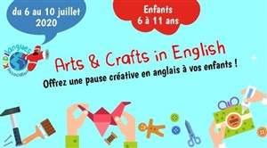 Affiche de Stage de langue : Anglais pour enfants 6-11 ans