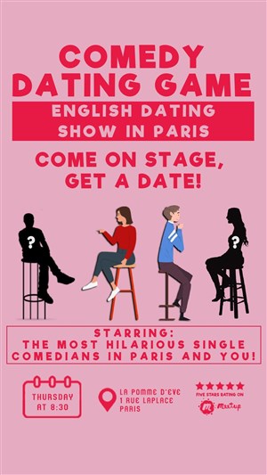 Affiche de English Comedy: The Dating Game - A Matchmaking Show in Paris