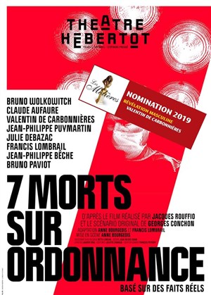Affiche de 7 Morts sur Ordonnance | avec Bruno Wolkowitch, Francis Lombrail