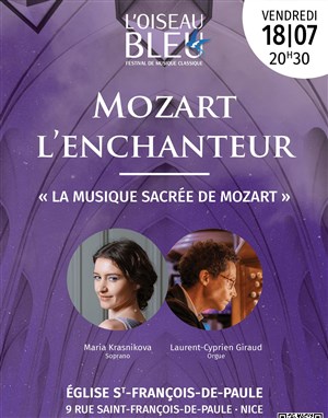 Affiche de Concert Mozart enchanteur