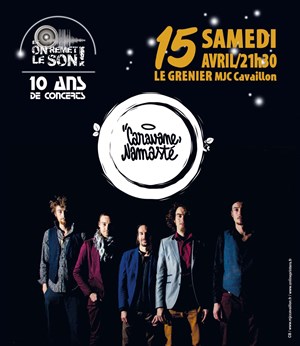 Affiche de Concert Caravane Namasté