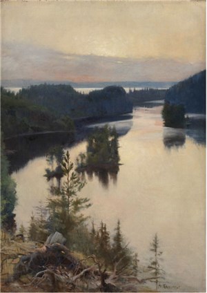 Affiche de Visite guidée Albert Edelfelt - Lumières de Finlande | Par Corinne Jager
