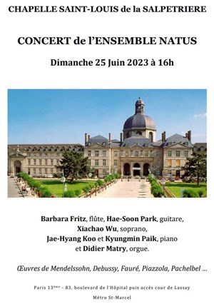 Affiche de Concert de l'Ensemble Natus
