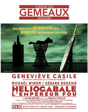 Affiche de Heliogabale, l'Empereur fou