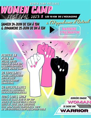 Affiche de The Women Camp Festival 2023