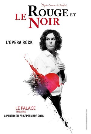 Affiche de Le Rouge et le Noir | Opéra Rock