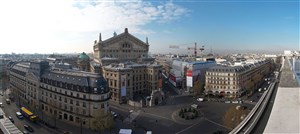 Affiche de Visite guidées : Fastes et grandeurs du quartier de l'Opéra | par Anne Ferrette