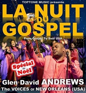 Affiche de La Nuit du Gospel Spécial Noel | 15ème édition