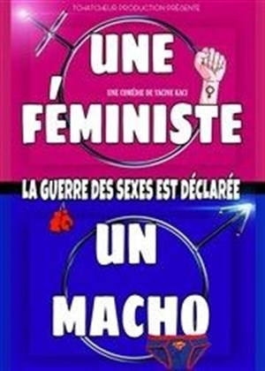 Affiche de Une féministe, un macho : la guerre est déclarée