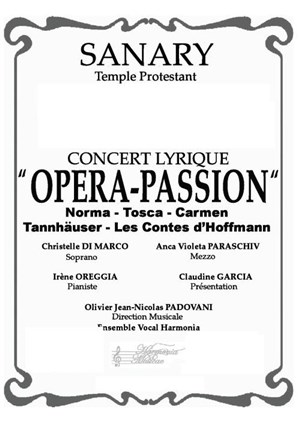 Affiche de Opéra-passion