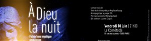 Affiche de À Dieu la nuit