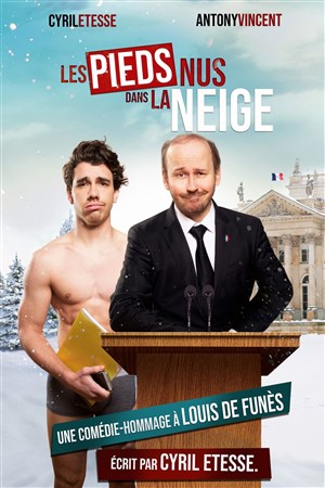 Affiche de Les pieds nus dans la neige