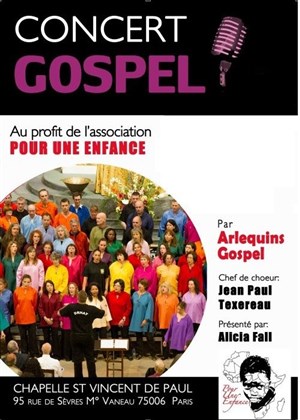 Affiche de Arlequins Gospel