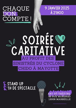 Affiche de Soirée caritative pour Mayotte