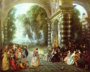 Affiche de Visite-guidée : De watteau à Fragonard | par Loetitia Mathou