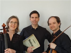Affiche de Concert de trio pour piano