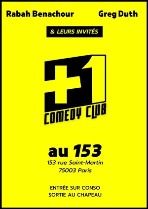 Affiche de Le +1 Comedy Club