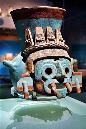 Affiche de Visite guidée : Exposition temporaire Mexica, des dons et des Dieux au Templo Major