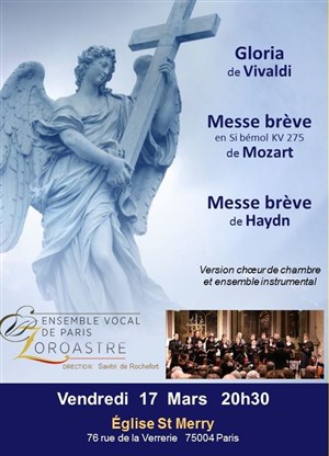 Affiche de Gloria de Vivaldi | Messes brèves de Mozart & Haydn