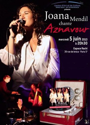 Affiche de Joana Mendil chante Aznavour