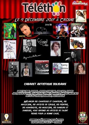 Affiche de Cabaret artistique solidaire | Saison 2