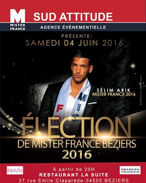 Affiche de Election Mister France Béziers