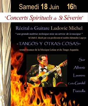 Affiche de Récital : Guitare Latine & Tango Argentin
