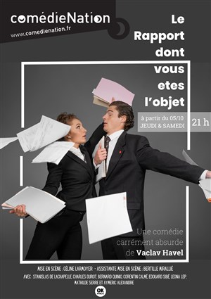Affiche de Le rapport dont vous êtes l'objet