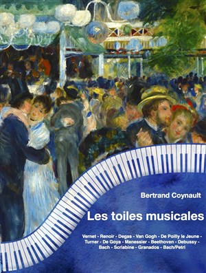 Affiche de Bertrand Coynaut | Les toiles musicales (piano)