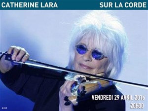 Affiche de Catherine Lara & ses musiciens "Sur la corde"