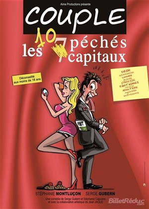 Affiche de Couple : les 10 péchés capitaux