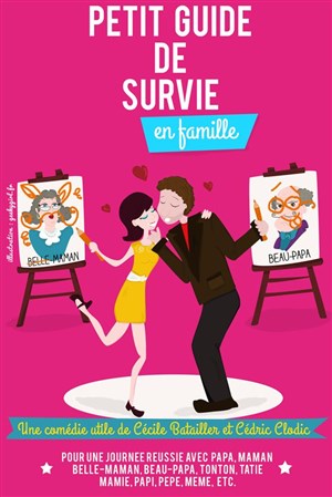 Affiche de petit guide de survie en famille