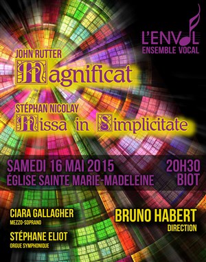 Affiche de Musique Sacrée XX-XXIème siècle