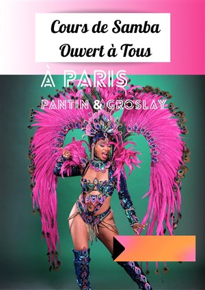 Affiche de Cours de Samba, danses brésiliennes
